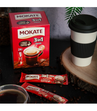 Napój kawowy Mokate 3w1 Classic BOX 24 saszetki
