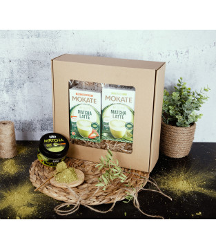 Zestaw Prezentowy Herbata Japońska Matcha & Latte Matcha
