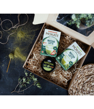 Zestaw Prezentowy Herbata Japońska Matcha & Latte Matcha