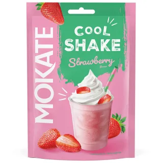 Cool Shake Mokate Cold Strawberry Milkshake