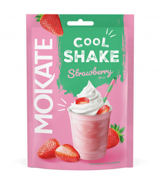 Cool Shake Mokate Cold Strawberry Milkshake