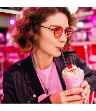 Cool Shake Mokate Cold Strawberry Milkshake