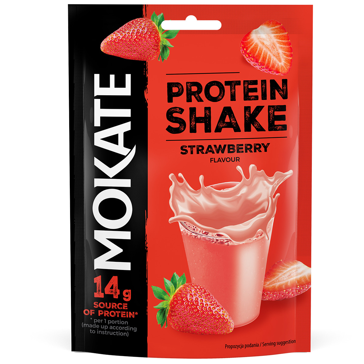 Mokate Shake Proteina Truskawka 54g