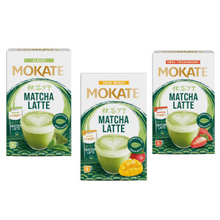 Trio Matcha Zestaw trzech smaków Matcha Latte