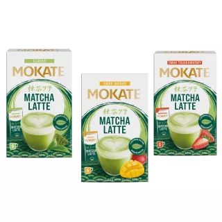 Trio Matcha Zestaw trzech smaków Matcha Latte
