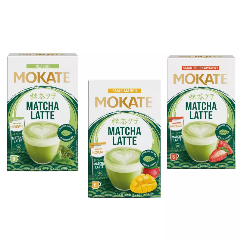 Matcha Trio: A set of three Matcha Latte flavours Matcha Trio: A set of three Matcha Latte flavours