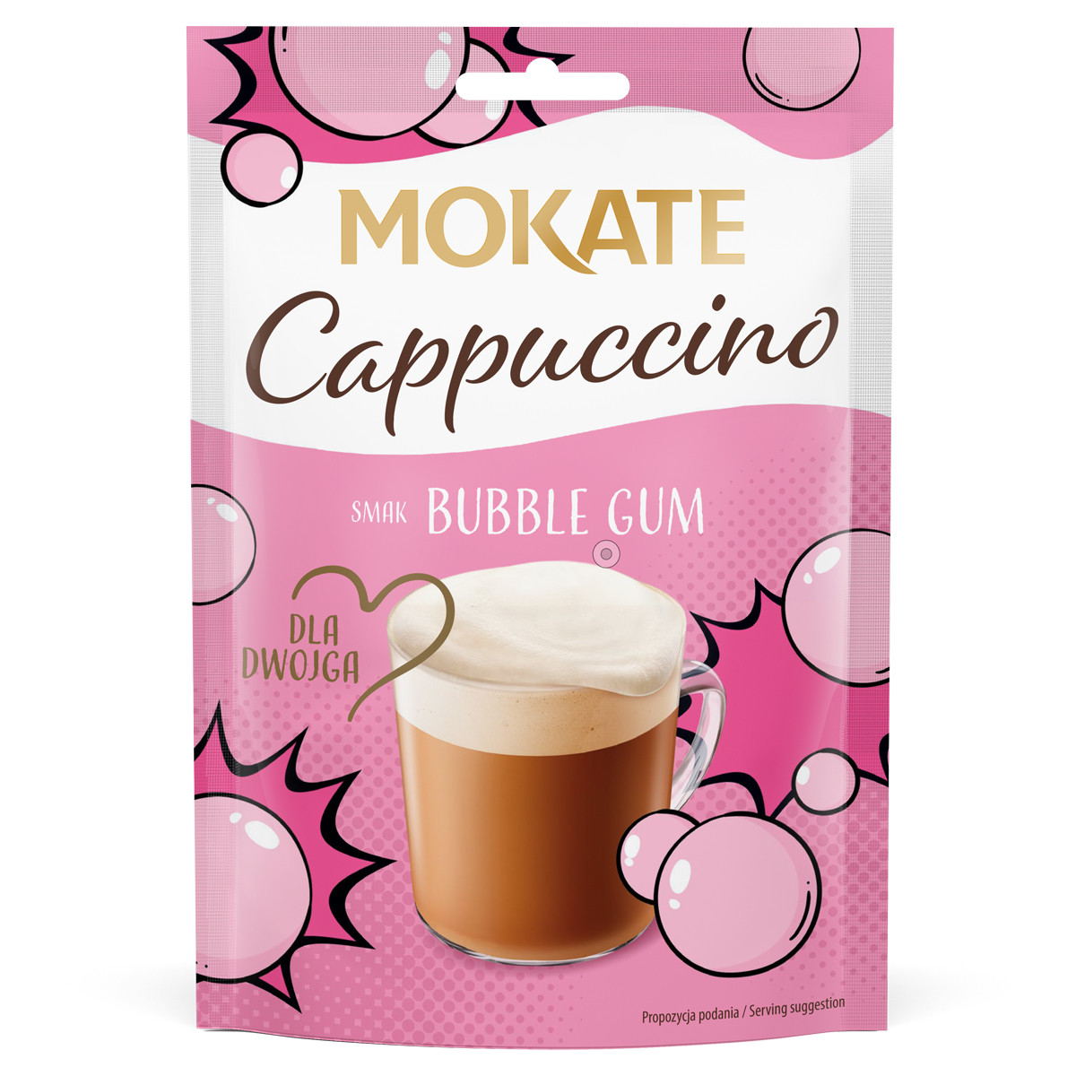 Cappuccino Mokate 40g Guma Balonowa