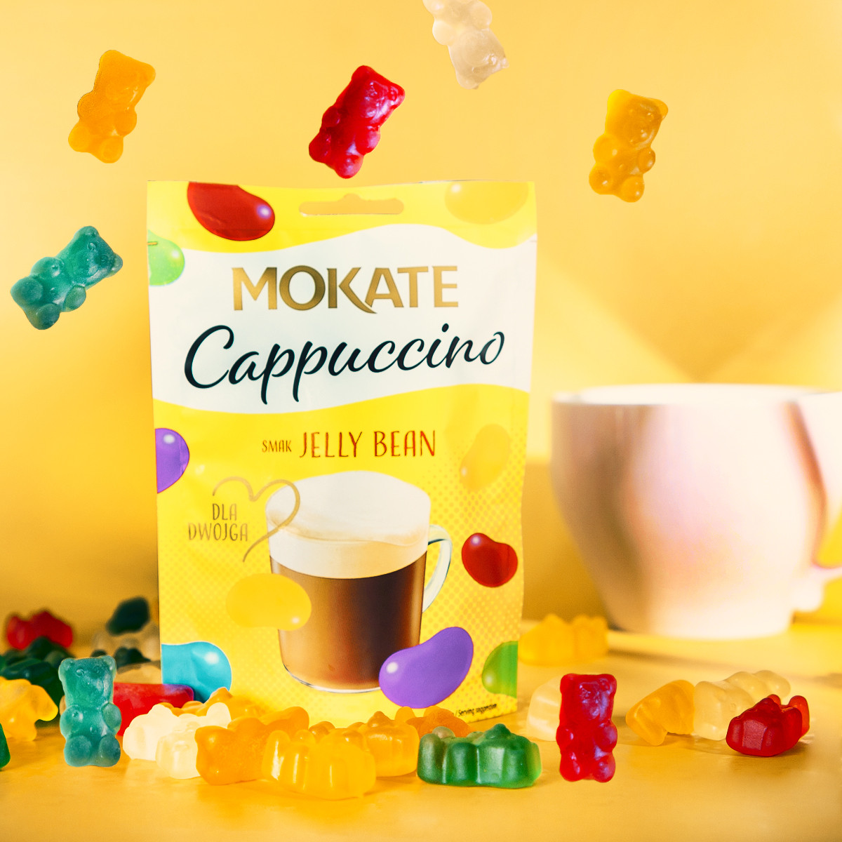 Cappuccino Mokate 40g Jelly Bean