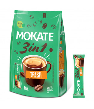 MOKATE MIX 3W1 IRISH 10 SASZETEK