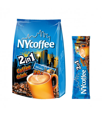Napój kawowy Mokate Nycoffee 2w1 20 saszetek