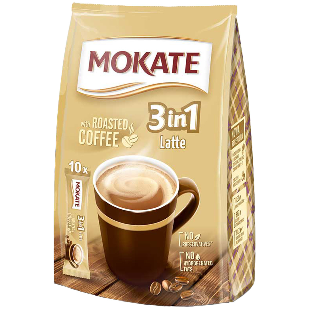 Napój Kawowy 3w1 Mokate Latte 10 saszetek