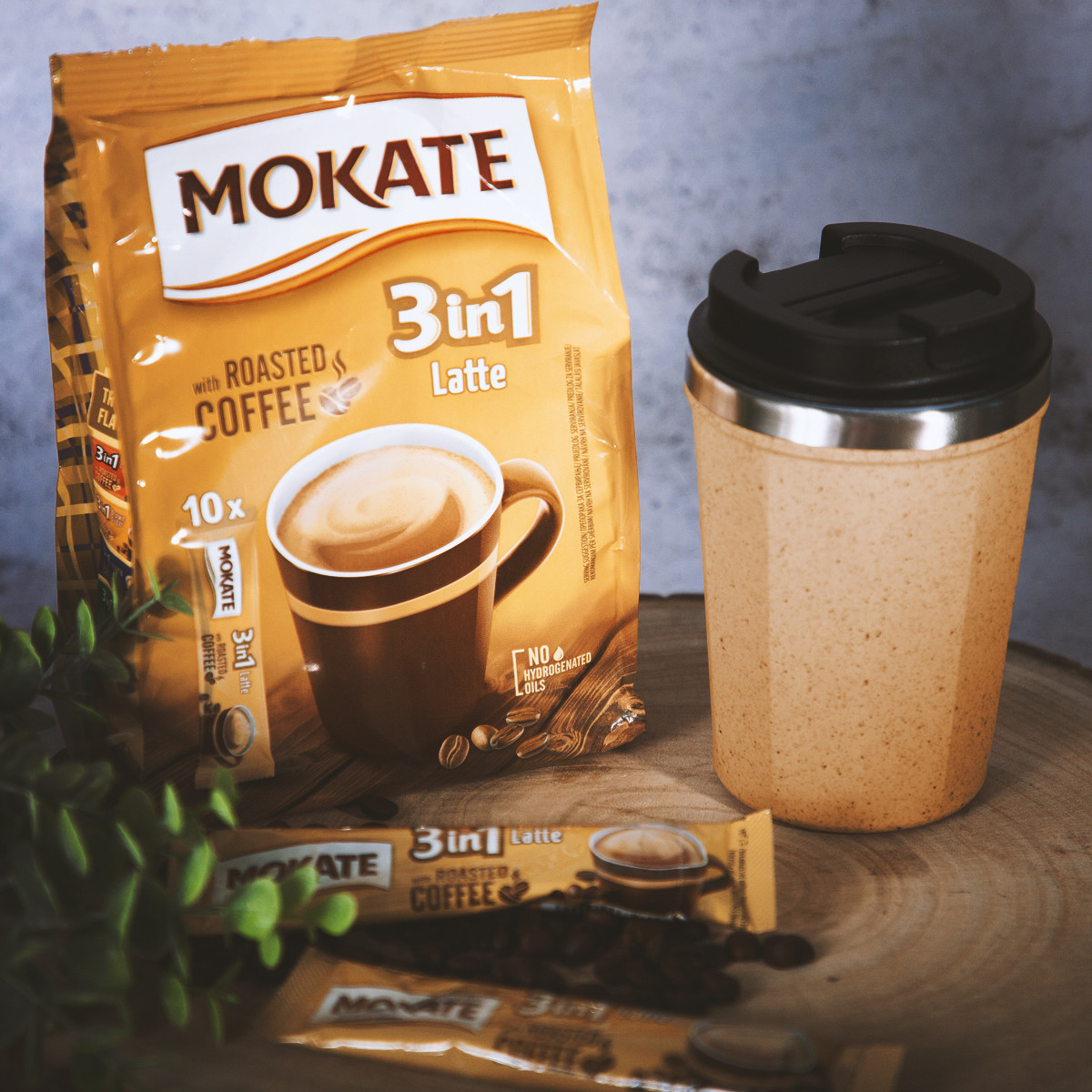Mokate Latte 3-in-1 Coffee Drink, 10 sachets