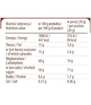 Cappuccino Mokate o smaku Belgijskiej Czekolady 160 g