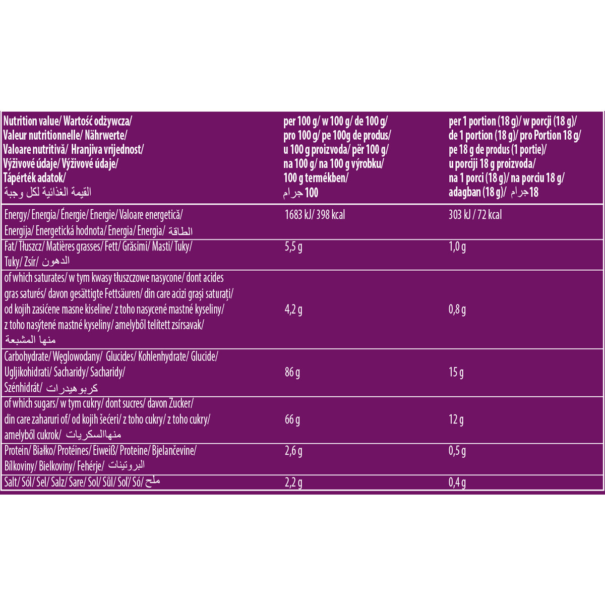 Czekolada do picia Mokate o smaku słonego karmelu 10 saszetek
