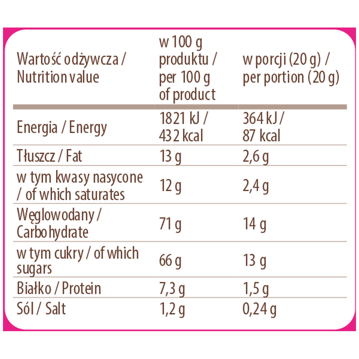 Cappuccino Mokate o smaku smoczy owoc 40 g