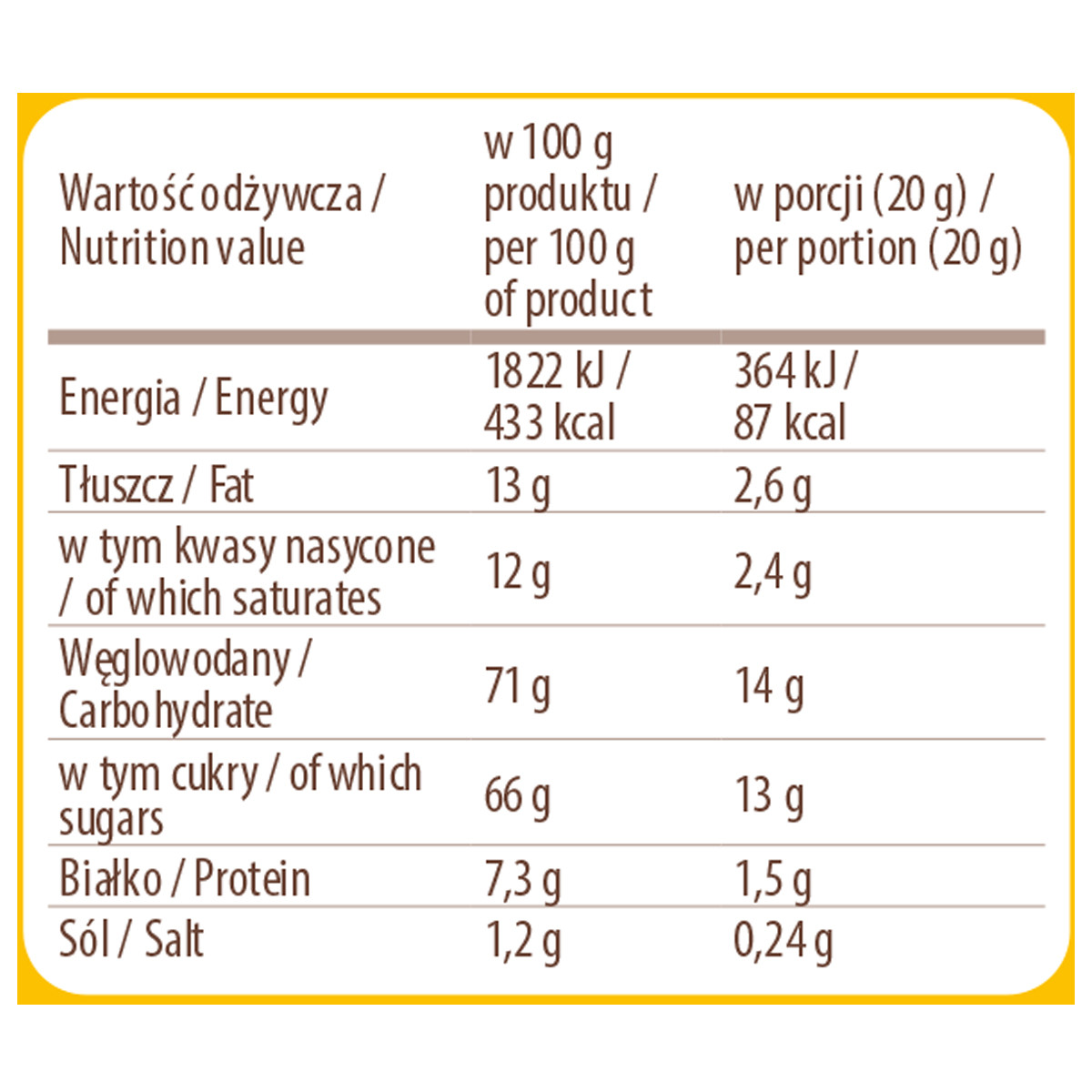 Cappuccino Mokate o smaku Mango z Marakują 40 g