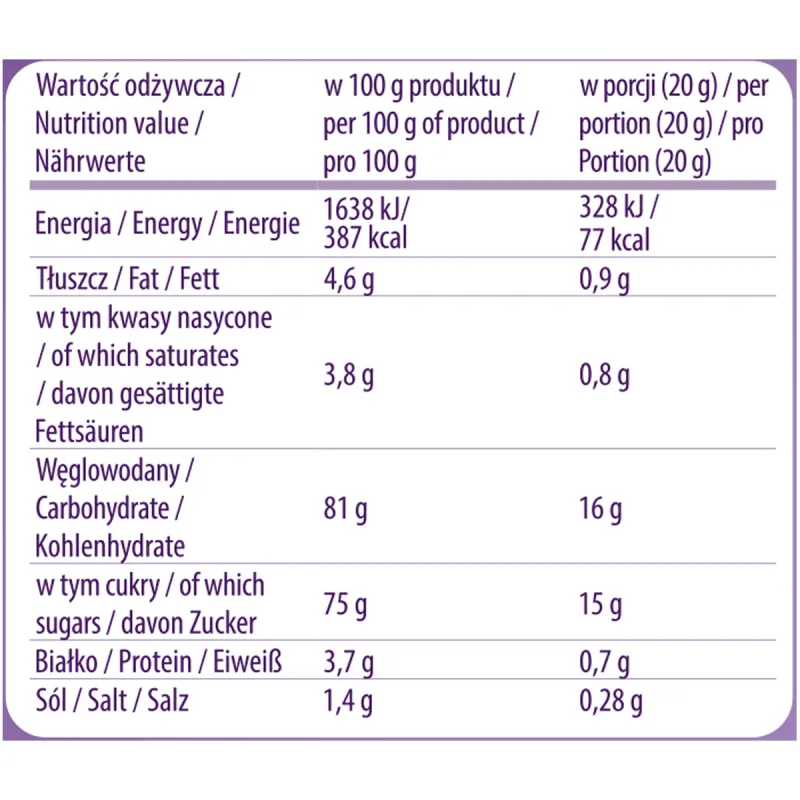 Mokate gingerbread-flavoured chocolate drink, 120 g