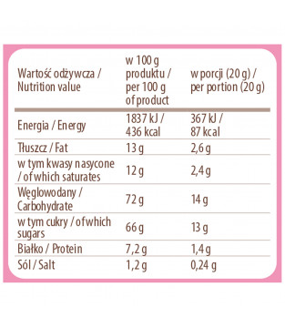 Mokate Cappuccino 40g Raspberry Tart