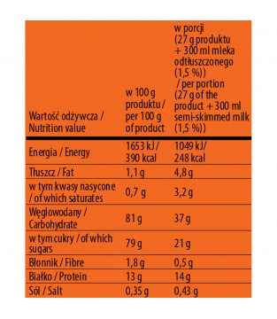 SHAKE PROTEIN MOK. 54G*7 CARAMEL COOKIE