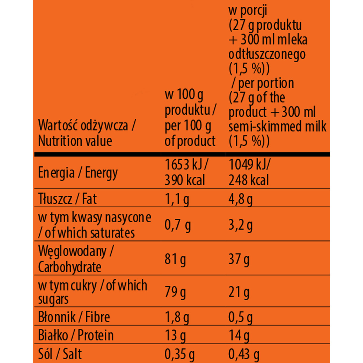 Mokate Shake Proteina Karmelowe Ciasteczko 54g