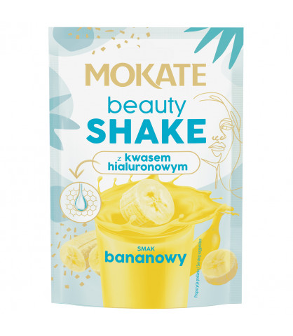 Beauty Shake Funkcjonalny Bananowy Mokate z Kwasem Hialuronowym 54g