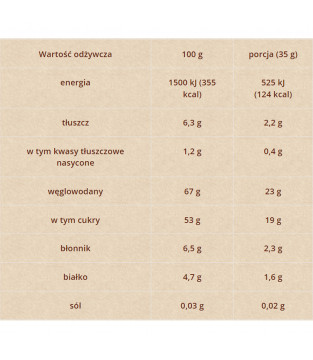 Baton Owocowy Jabłko i Cynamon