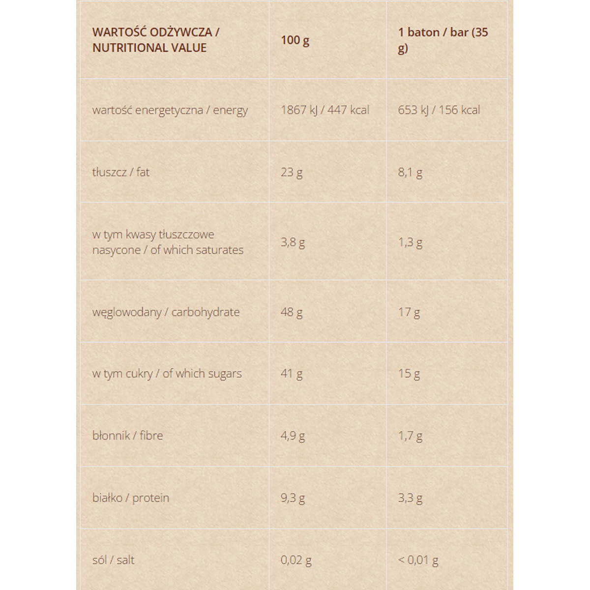 Vanilla Cheesecake-flavoured cashew bar, 35g