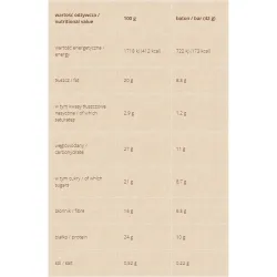 Baton Proteinowy z Kremem Orzechowym i Nutą Karmelu