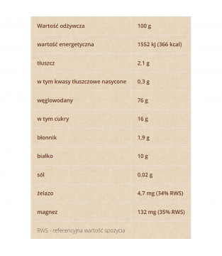 Organic millet porridge with honey