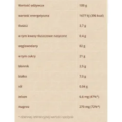 Chrupiąca gryka z melasą i migdałami
