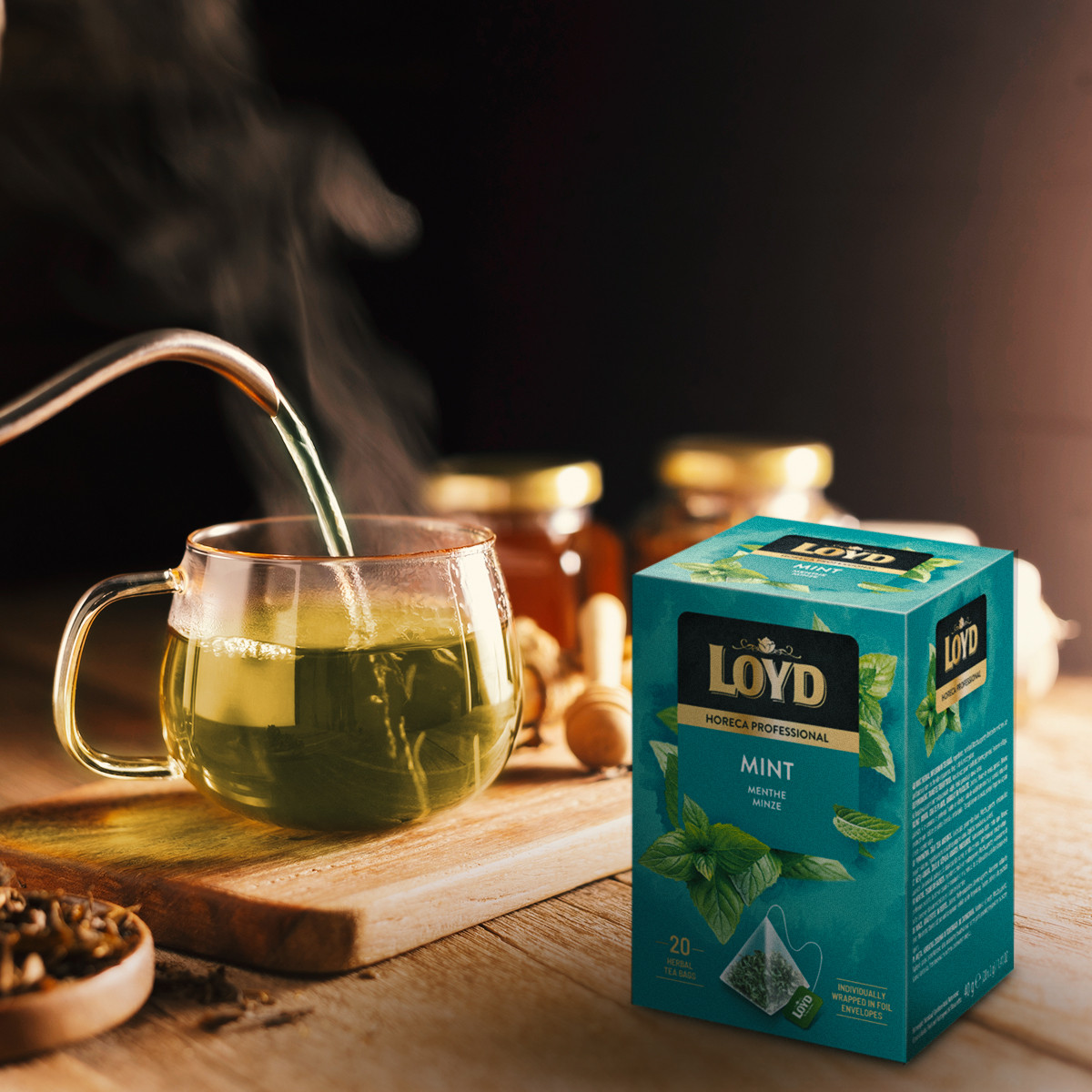 HORECA MINT TEA 20x2g PREMIUM PYRAMID BAGS