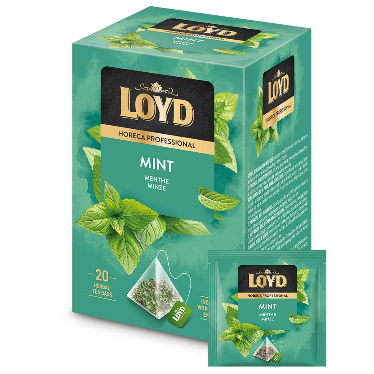 HERBATA HORECA MINT MIĘTA 20x2g PIRAMIDKI PREMIUM