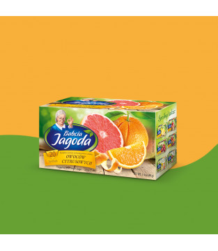 Babcia Jagoda Citrus Fruit Tea, 20 bags