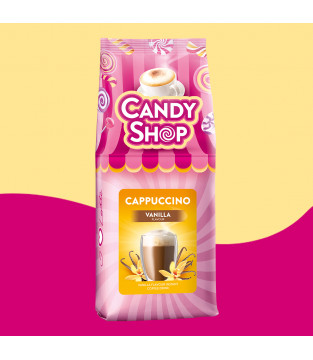 Vanilla-flavoured Cappuccino Candy Shop
