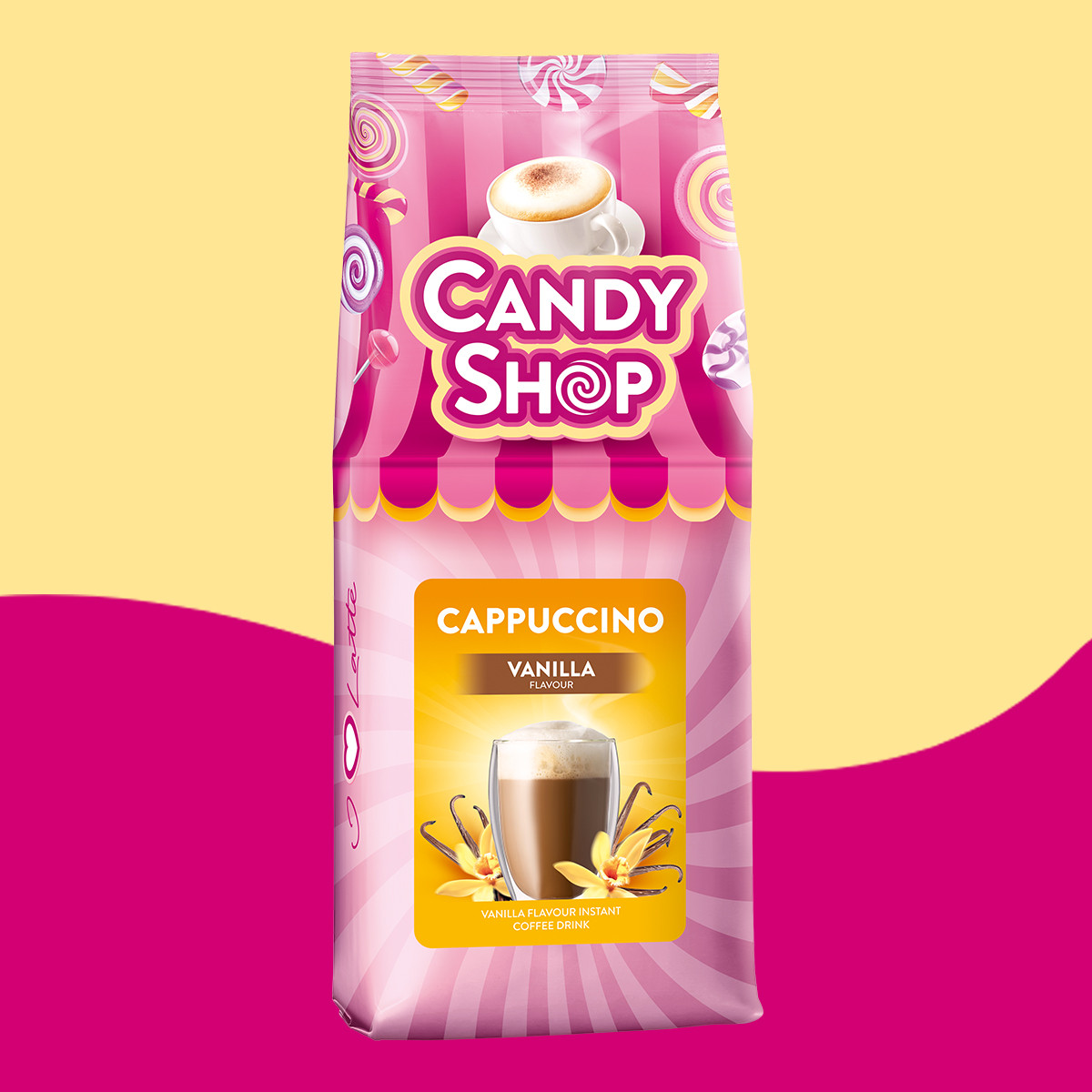 Cappuccino Candy Shop o smaku Waniliowym