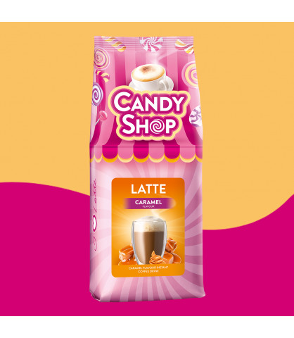 Latte Candy Shop o smaku Karmelowym 400 g