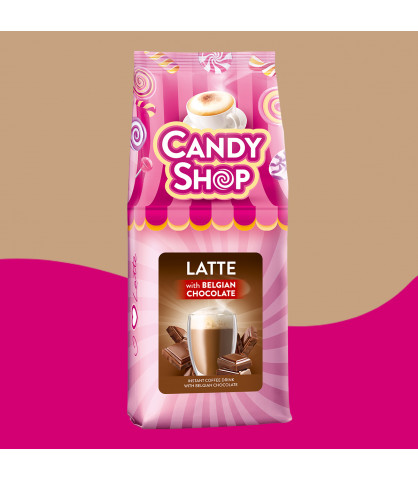 Latte Candy Shop z Belgijską Czekoladą 400 g