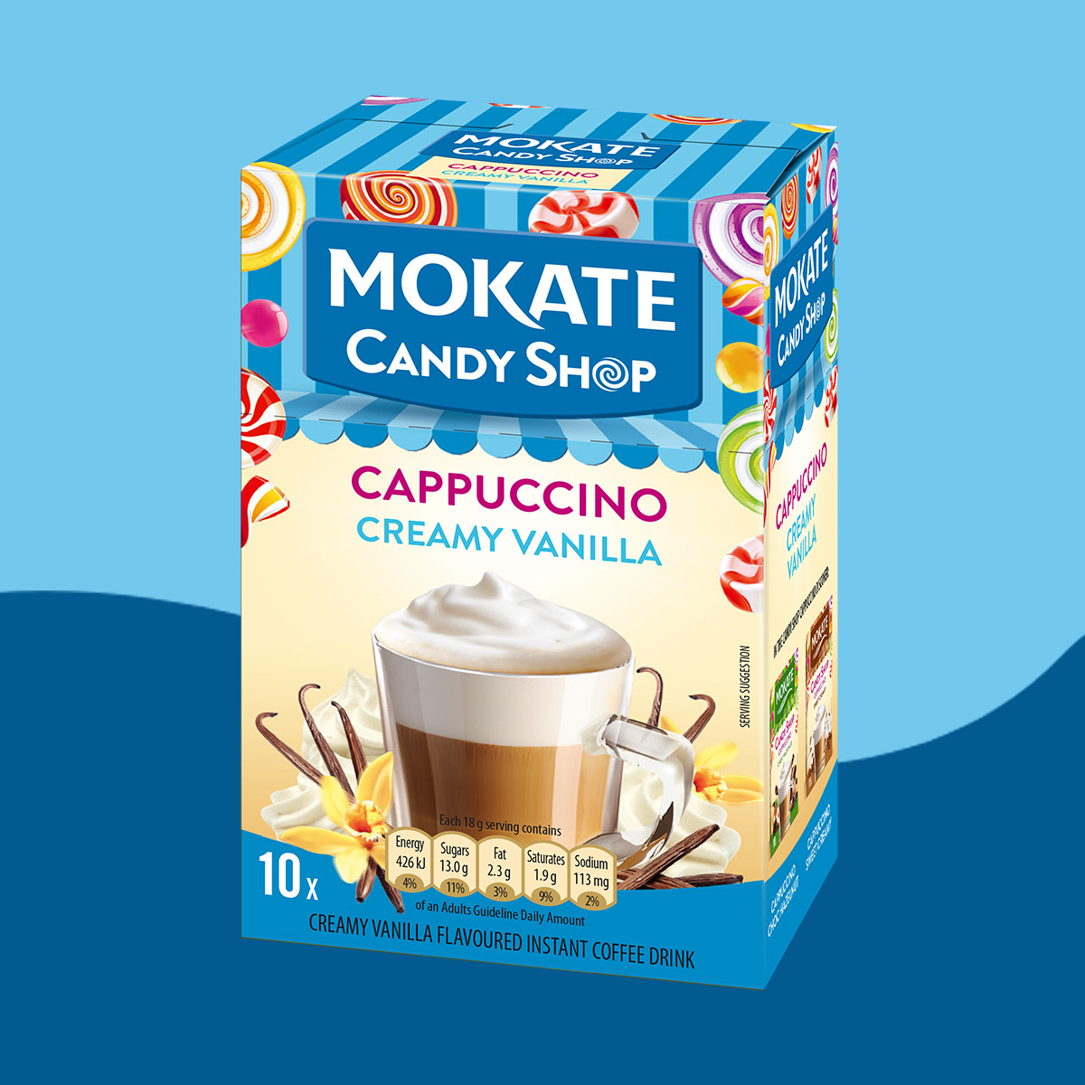 Cappuccino Candy Shop Waniliowe