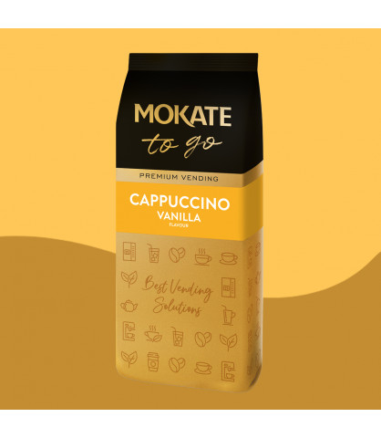 Cappuccino Mokate TO GO waniliowe vending 1 kg