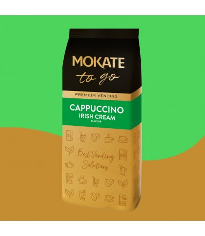 Cappuccino Mokate TO GO irish cream vending 1 kg