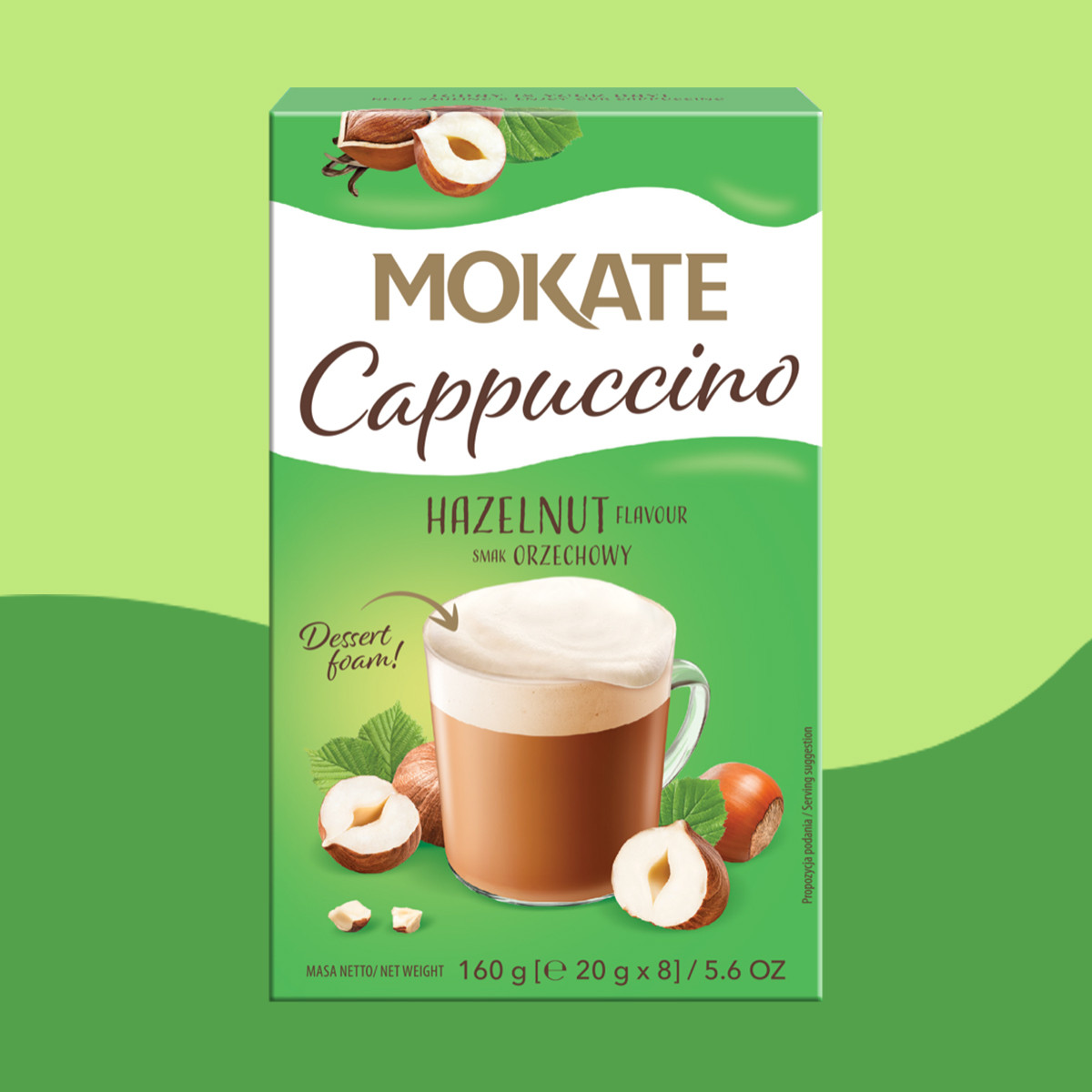 Cappuccino Mokate o smaku Orzechowym 160 g