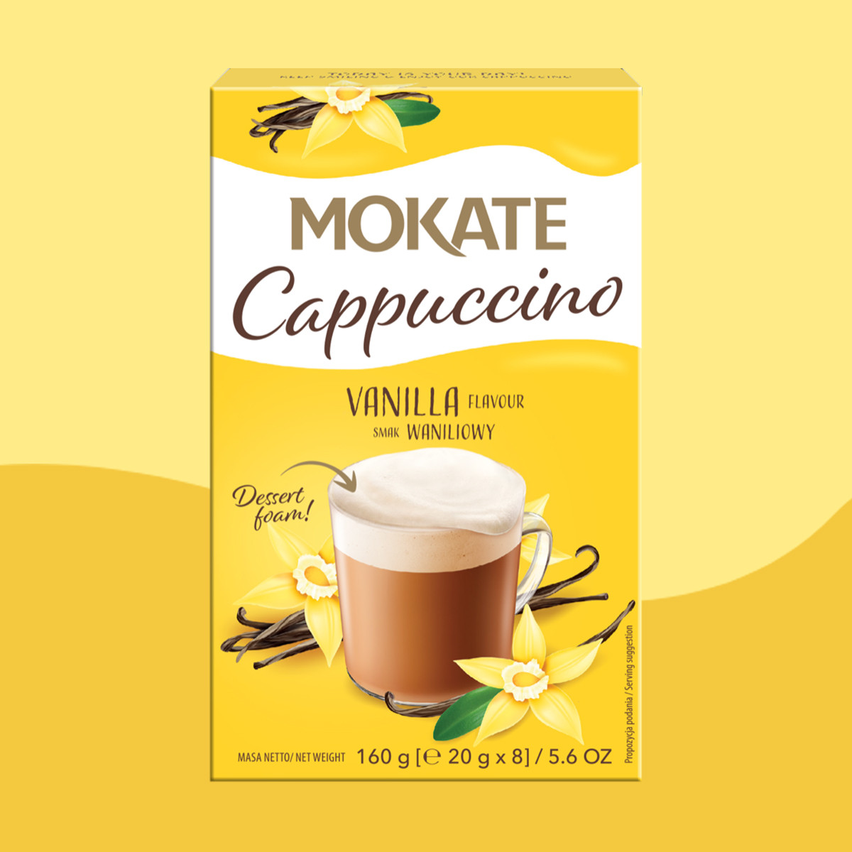 Mokate Vanilla-flavoured Cappuccino 160 g