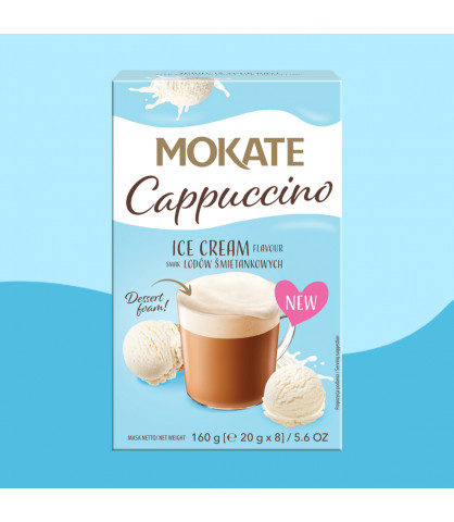 Cappuccino Mokate o smaku Śmietankowym 160 g