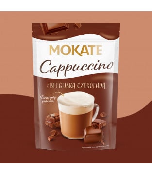 Cappuccino Mokate o smaku Belgijskiej Czekolady 110 g