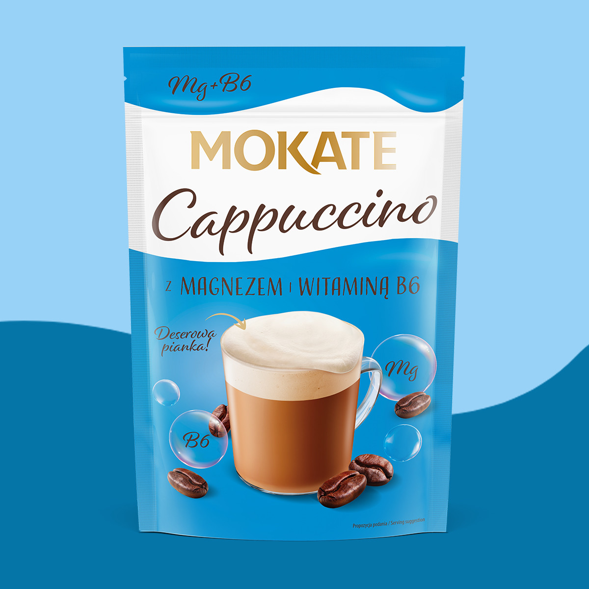 Cappuccino Mokate z Magnezem 110 g