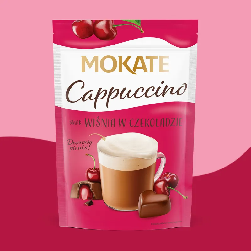 Mokate Cherry in Chocolate-flavoured Cappuccino 110 g