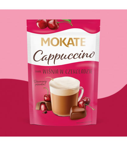 Cappuccino Mokate o smaku Wiśni w Czekoladzie 110 g