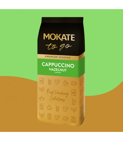 Cappuccino Mokate TO GO orzechowe vending 1 kg