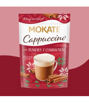 Cappuccino Mokate o smaku Rumowym z cynamonem 110 g