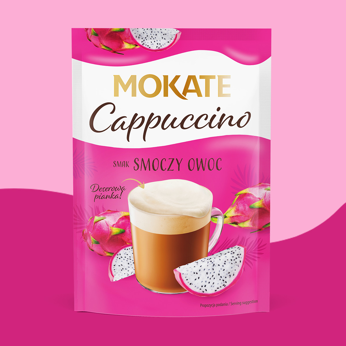 Cappuccino Mokate o smaku smoczy owoc 40 g